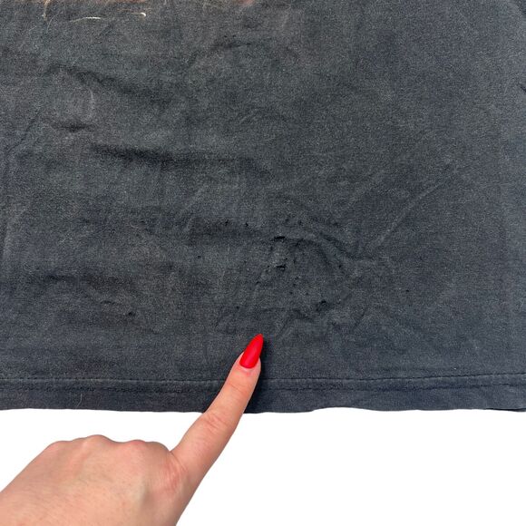 AC/DC Retro TNT Graphic Rock Band Tee T-Shirt FLAW Black Adult XL - Picture 4 of 5